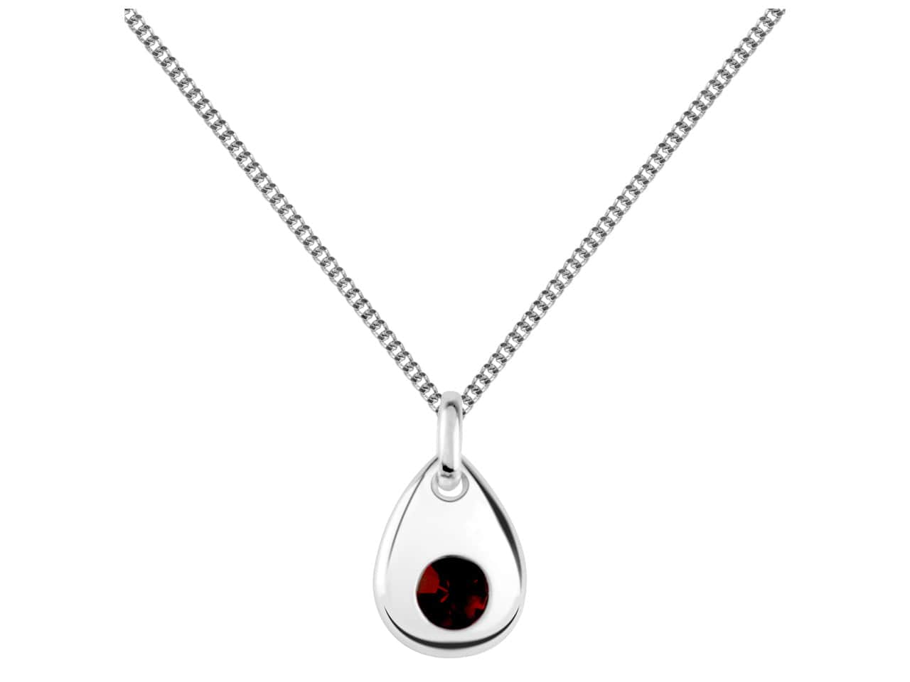 Load image into Gallery viewer, EverWith Birthstone Pendant - January / Garnet