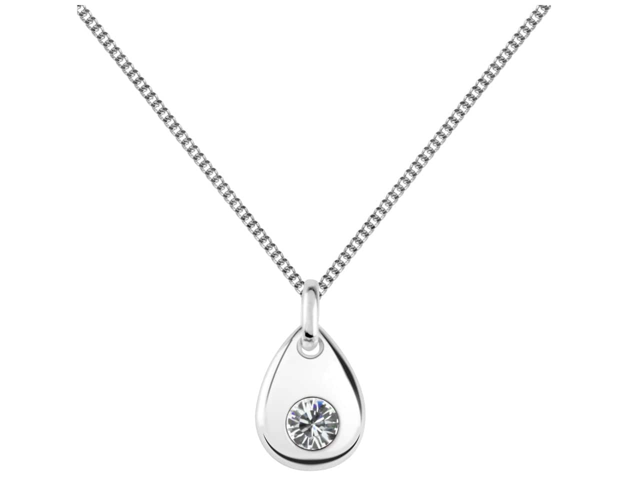 Load image into Gallery viewer, EverWith Birthstone Pendant - April / Clear Crystal