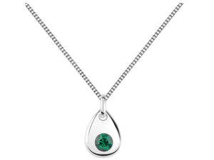 EverWith Birthstone Pendant - May / Emerald