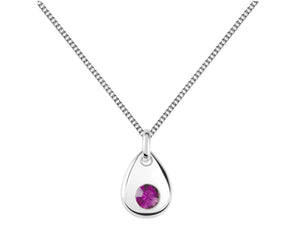 EverWith Birthstone Pendant - June / Light Amethyst