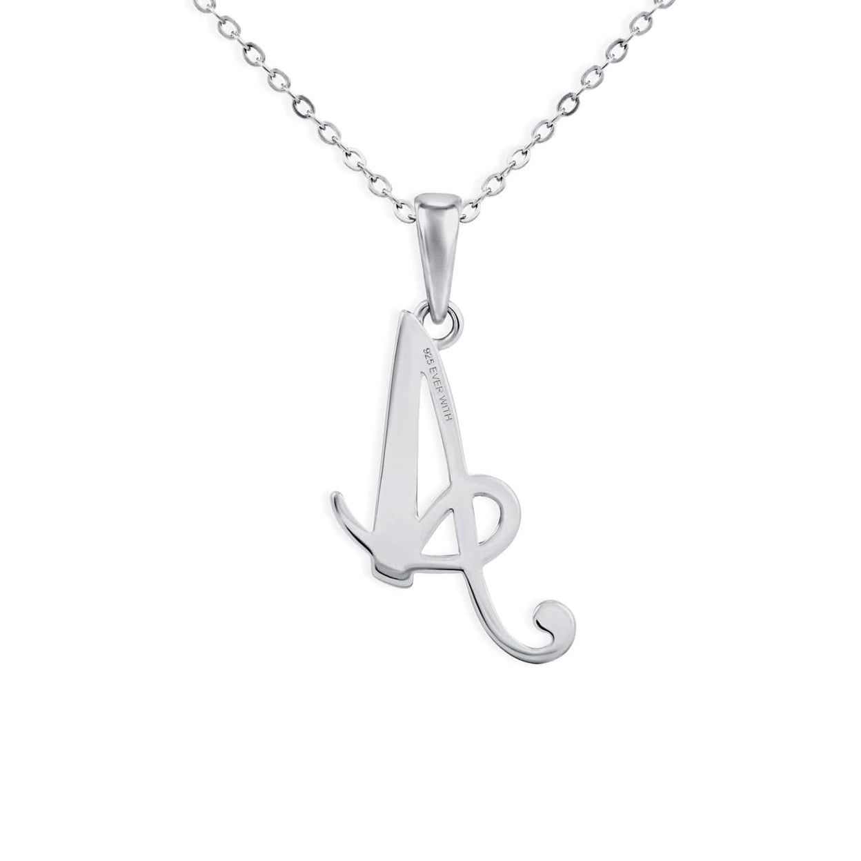 Load image into Gallery viewer, EverWith Alphabet Memorial Ashes Pendant - Letter A