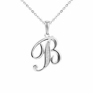 EverWith Alphabet Memorial Ashes Pendant - Letter B