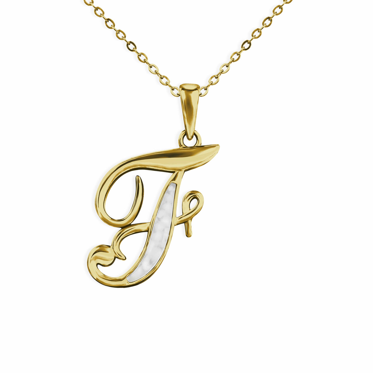 Load image into Gallery viewer, EverWith Alphabet Memorial Ashes Pendant - Letter F