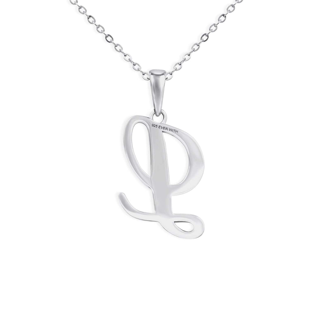 Load image into Gallery viewer, EverWith Alphabet Memorial Ashes Pendant - Letter L