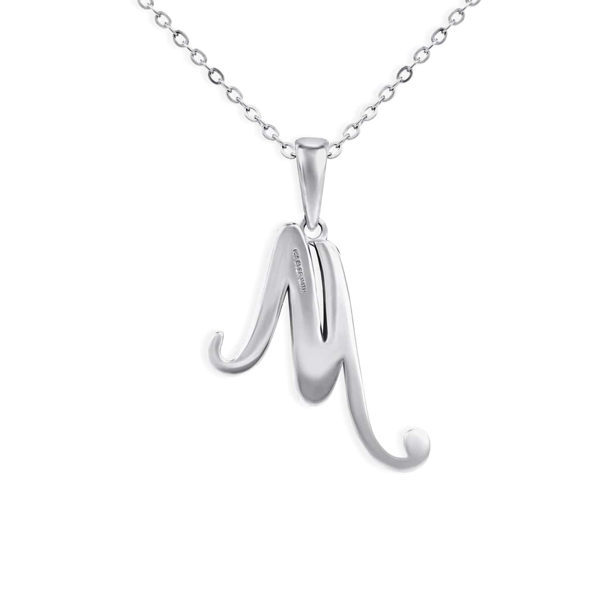 Load image into Gallery viewer, EverWith Alphabet Memorial Ashes Pendant - Letter M