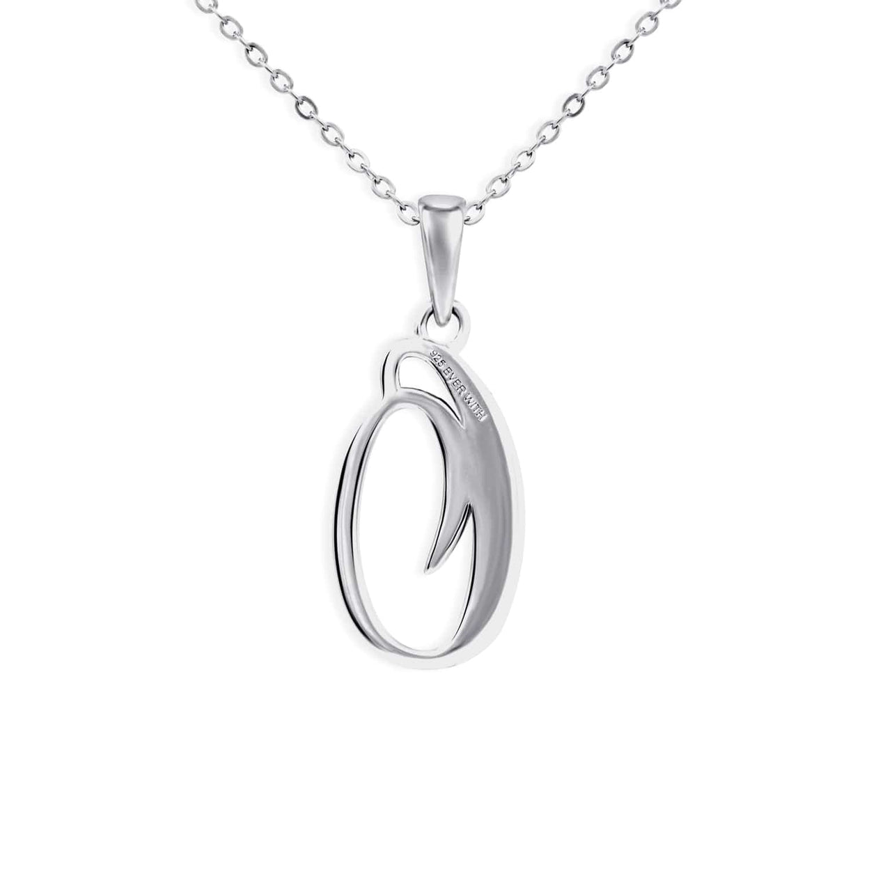 Load image into Gallery viewer, EverWith Alphabet Memorial Ashes Pendant - Letter O