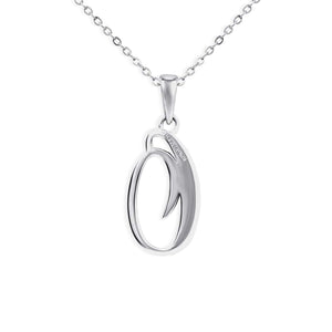 EverWith Alphabet Memorial Ashes Pendant - Letter O