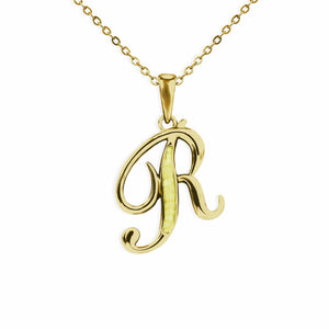 EverWith Alphabet Memorial Ashes Pendant - Letter R