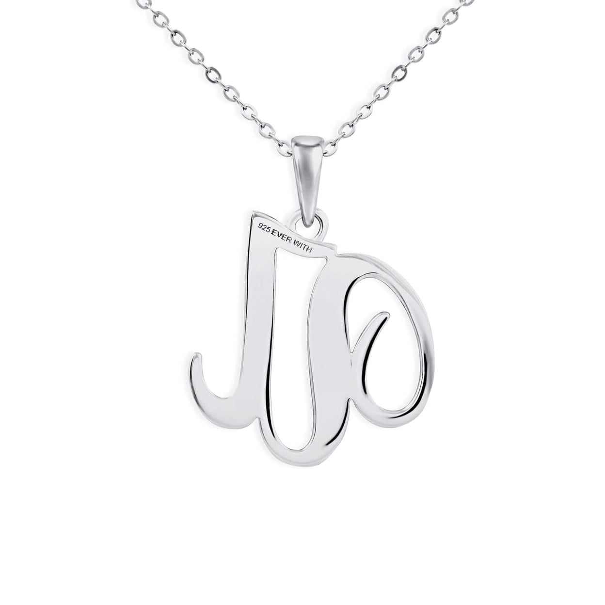 Load image into Gallery viewer, EverWith Alphabet Memorial Ashes Pendant - Letter U