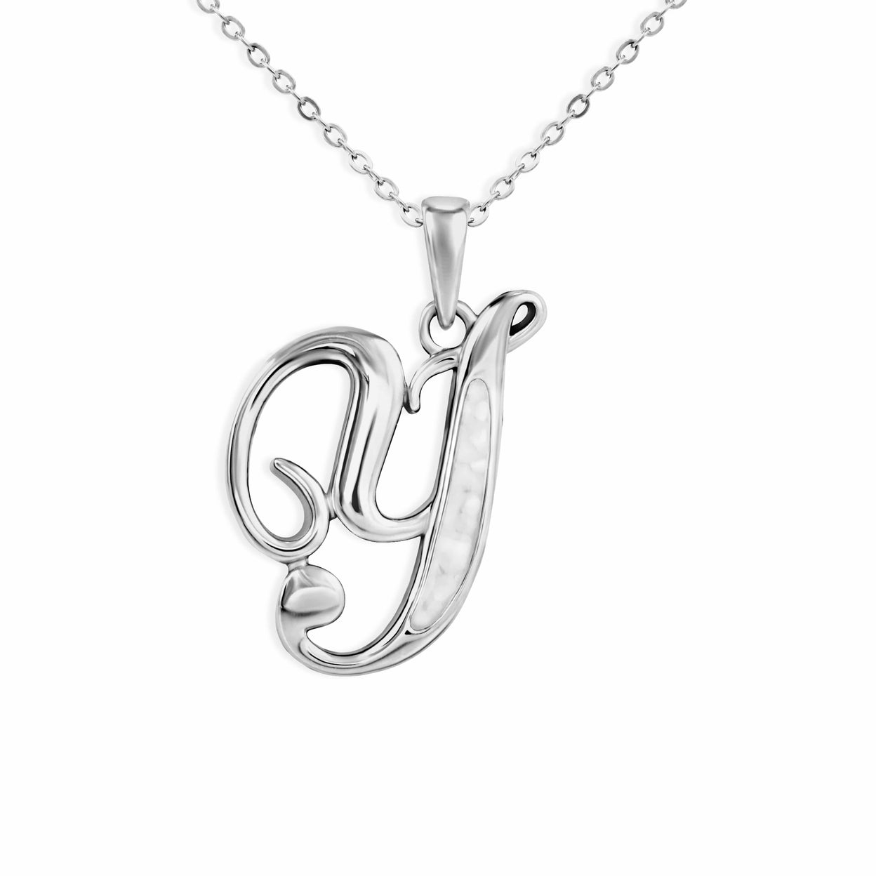 Load image into Gallery viewer, EverWith Alphabet Memorial Ashes Pendant - Letter Y