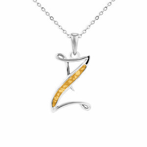 EverWith Alphabet Memorial Ashes Pendant - Letter Z