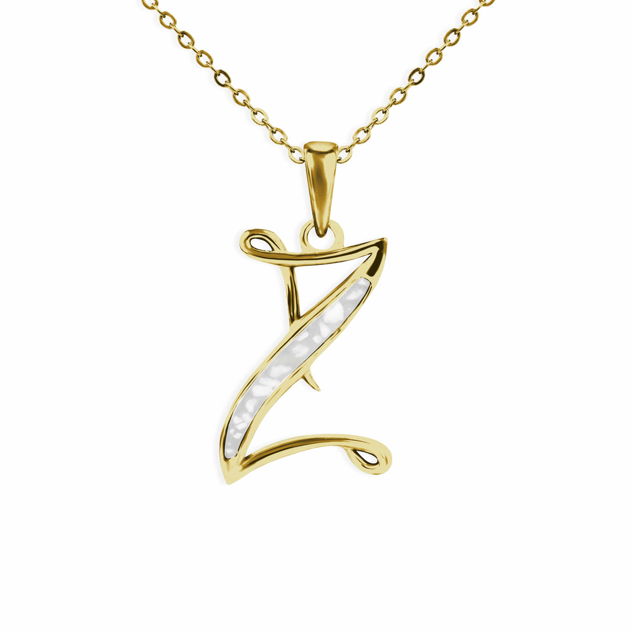 Load image into Gallery viewer, EverWith Alphabet Memorial Ashes Pendant - Letter Z