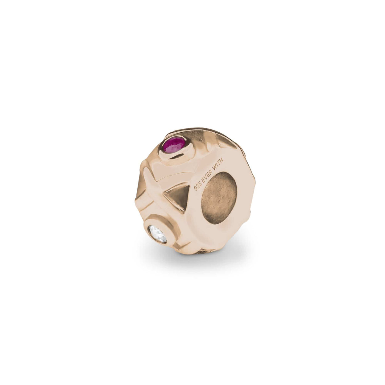 Load image into Gallery viewer, EverWith Peace Memorial Ashes Charm Bead with Fine Crystals