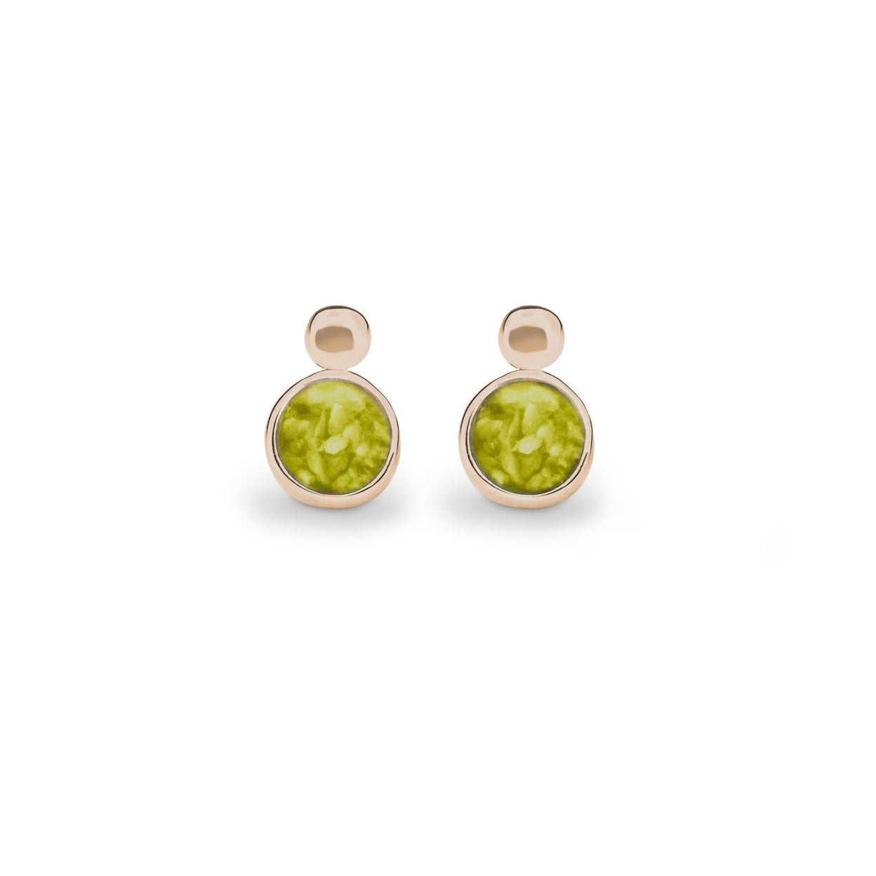 Load image into Gallery viewer, EverWith Delicate Drop Memorial Ashes Earrings