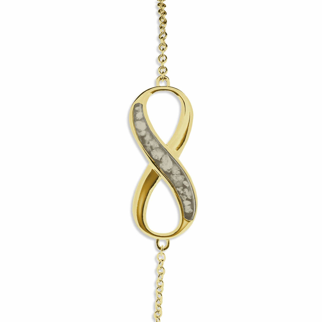 EverWith Ladies Infinity Memorial Ashes Bracelet