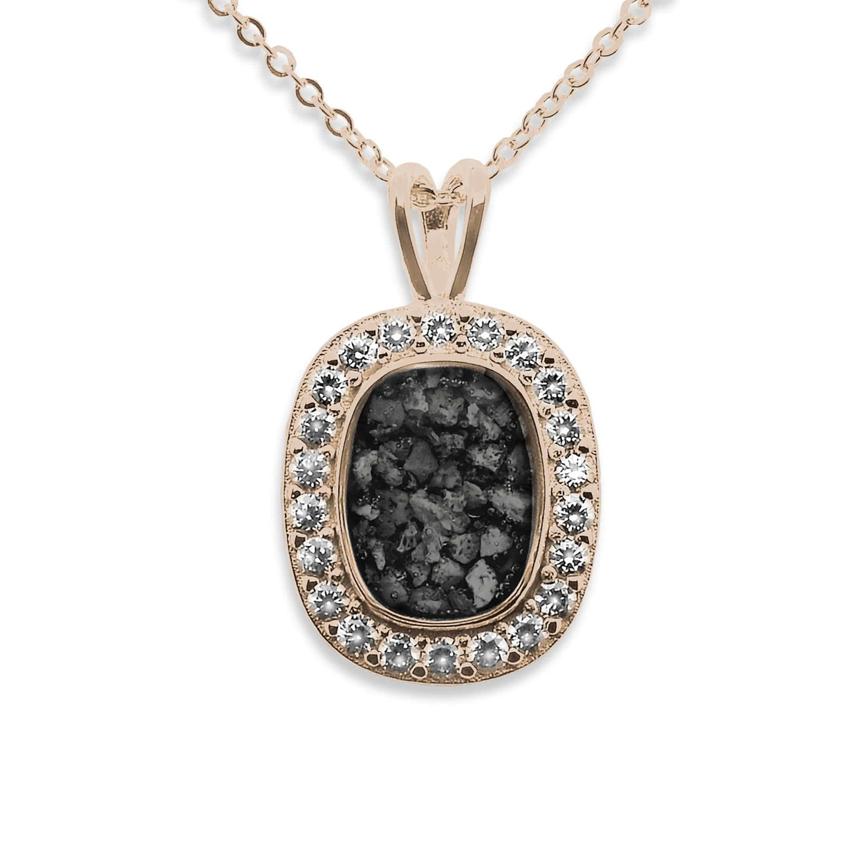 Load image into Gallery viewer, EverWith Ladies Treasure Memorial Ashes Pendant with Fine Crystals