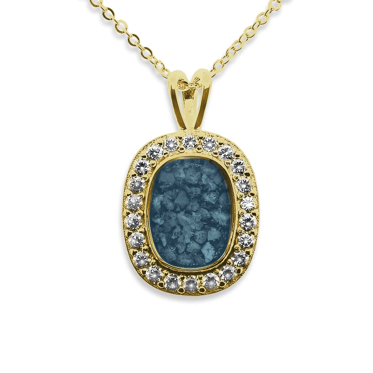 Load image into Gallery viewer, EverWith Ladies Treasure Memorial Ashes Pendant with Fine Crystals