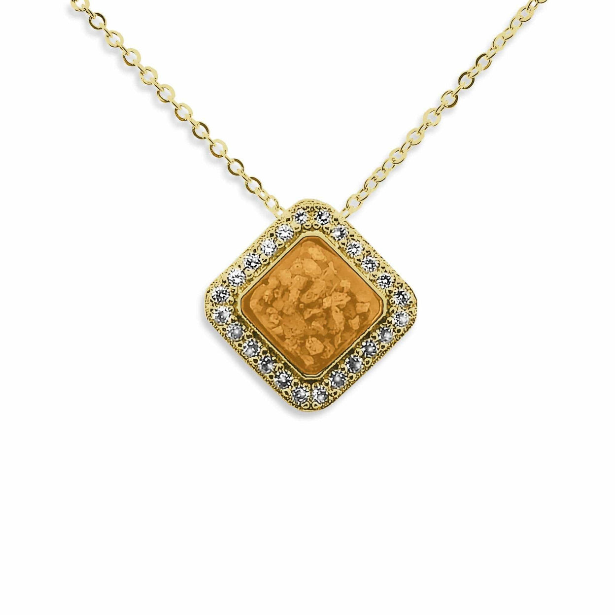 Load image into Gallery viewer, EverWith Ladies Bless Memorial Ashes Pendant with Fine Crystals