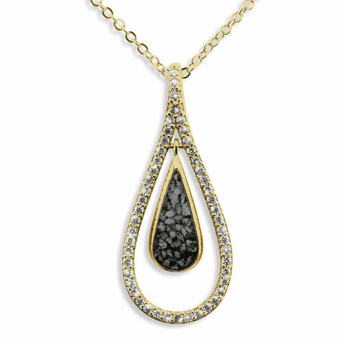 EverWith Ladies Teardrop Memorial Ashes Pendant