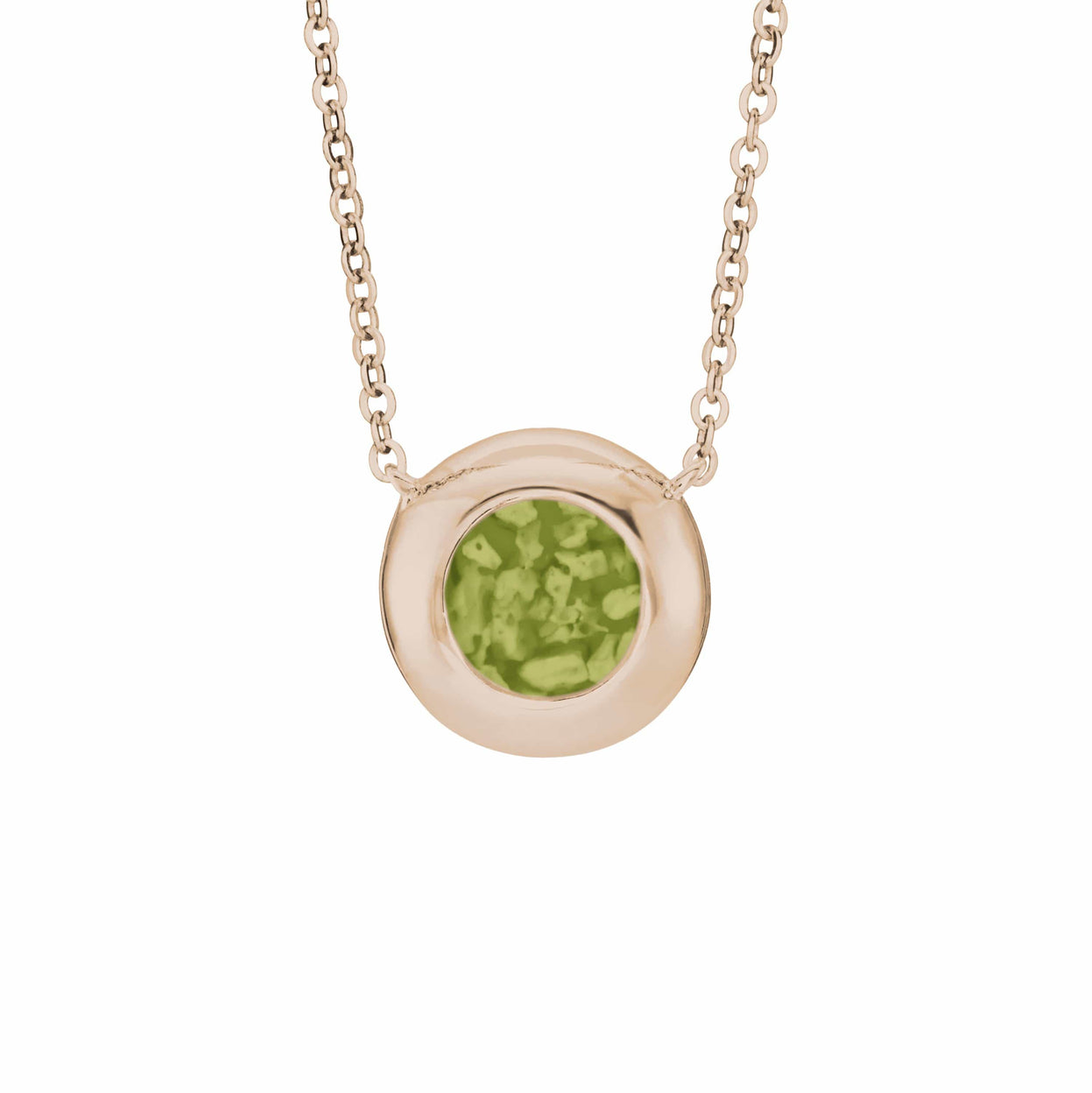 Load image into Gallery viewer, EverWith Ladies Rondure Memorial Ashes Necklace