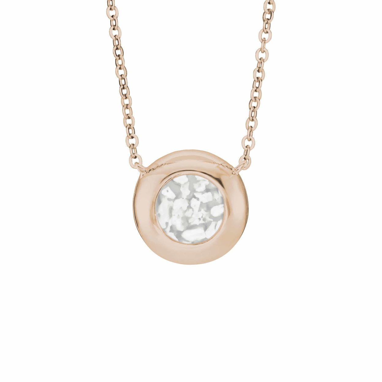 Load image into Gallery viewer, EverWith Ladies Rondure Memorial Ashes Necklace