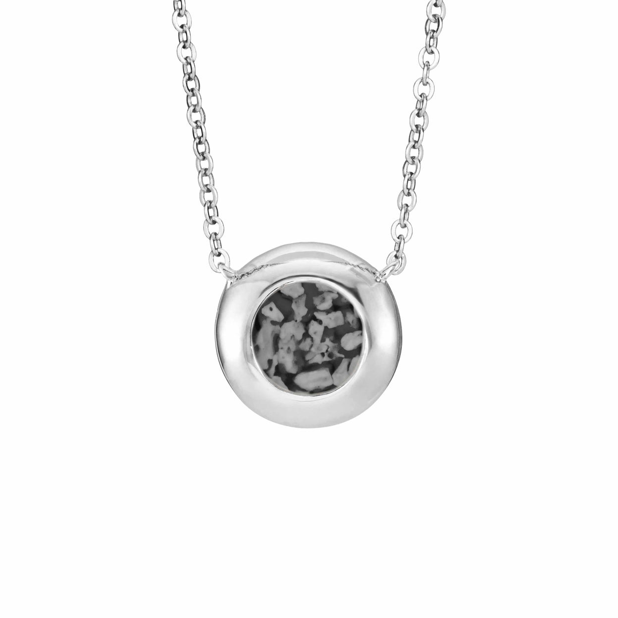 Load image into Gallery viewer, EverWith Ladies Rondure Memorial Ashes Necklace