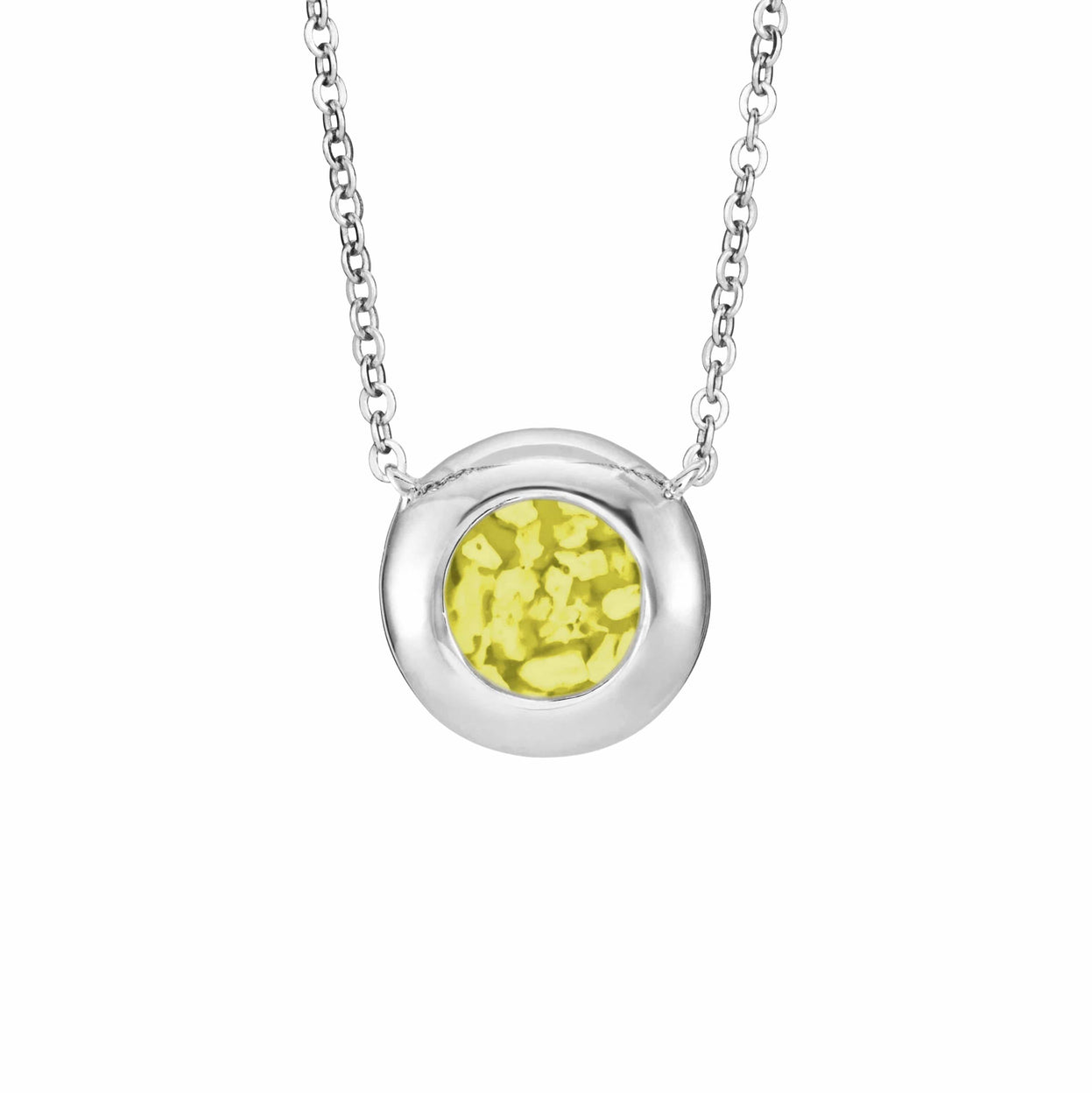 Load image into Gallery viewer, EverWith Ladies Rondure Memorial Ashes Necklace