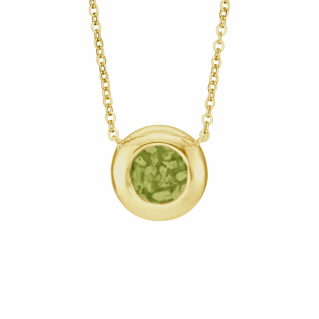 EverWith Ladies Rondure Memorial Ashes Necklace