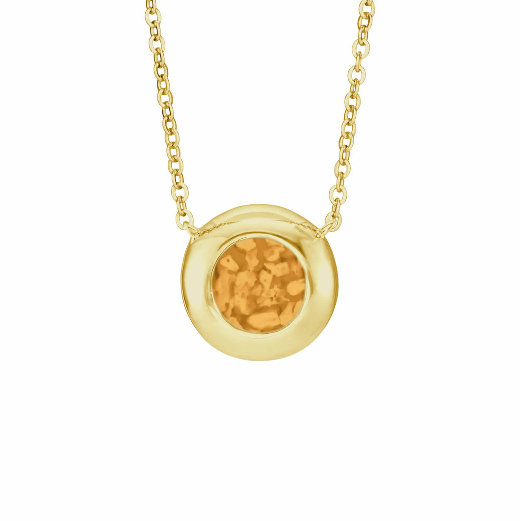 EverWith Ladies Rondure Memorial Ashes Necklace