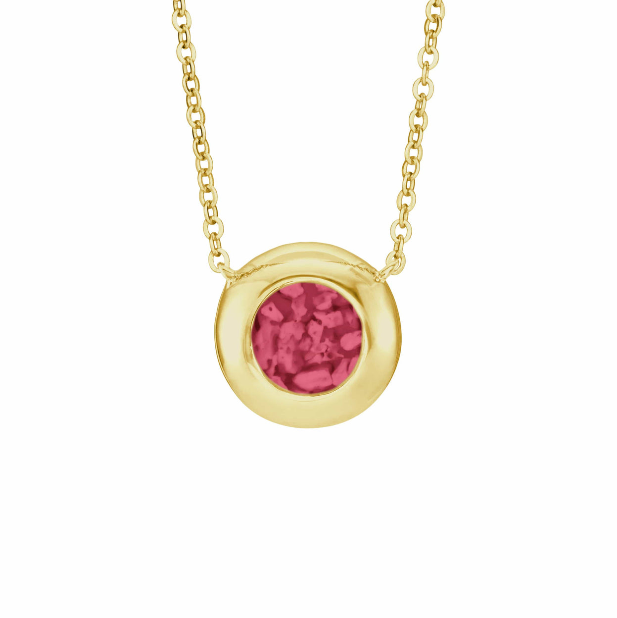 Load image into Gallery viewer, EverWith Ladies Rondure Memorial Ashes Necklace