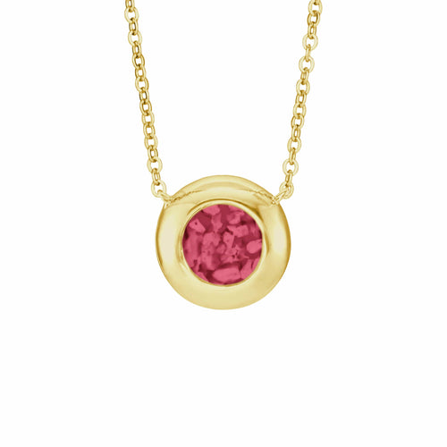 EverWith Ladies Rondure Memorial Ashes Necklace