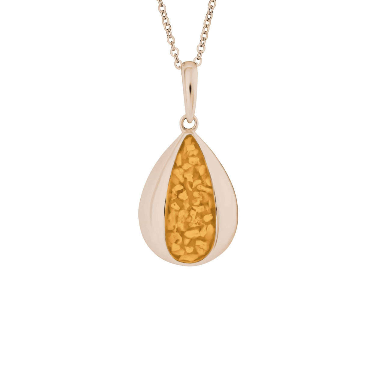 Load image into Gallery viewer, EverWith Ladies Rondure Teardrop Memorial Ashes Pendant