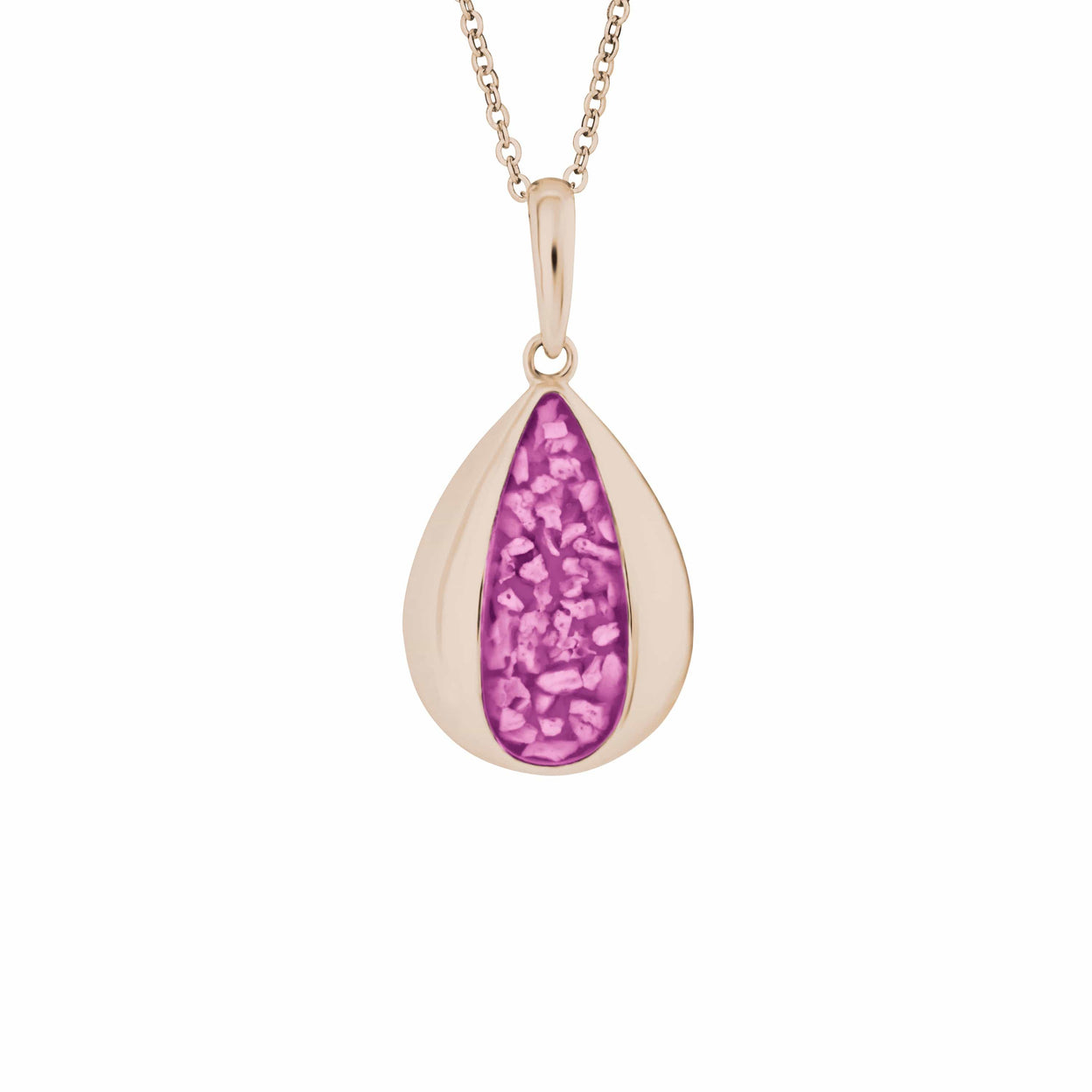 Load image into Gallery viewer, EverWith Ladies Rondure Teardrop Memorial Ashes Pendant