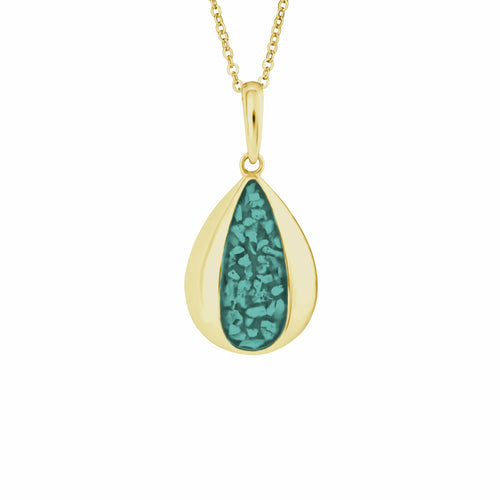 EverWith Ladies Rondure Teardrop Memorial Ashes Pendant