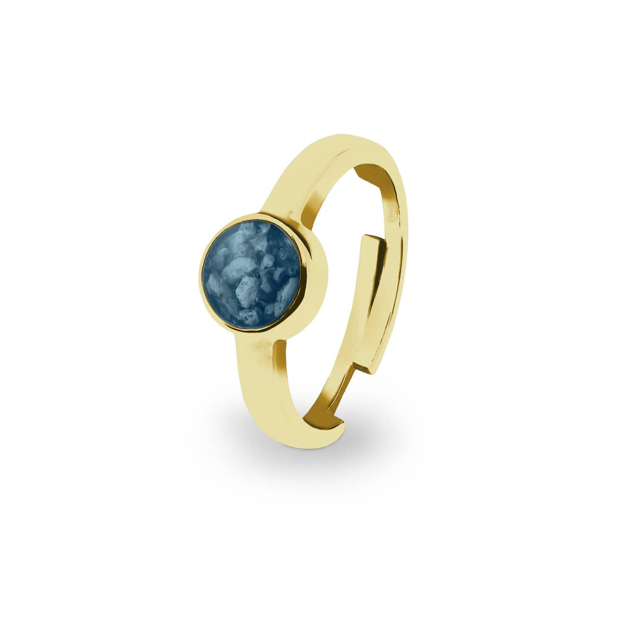 Load image into Gallery viewer, EverWith Ladies Multisize Round Memorial Ashes Ring