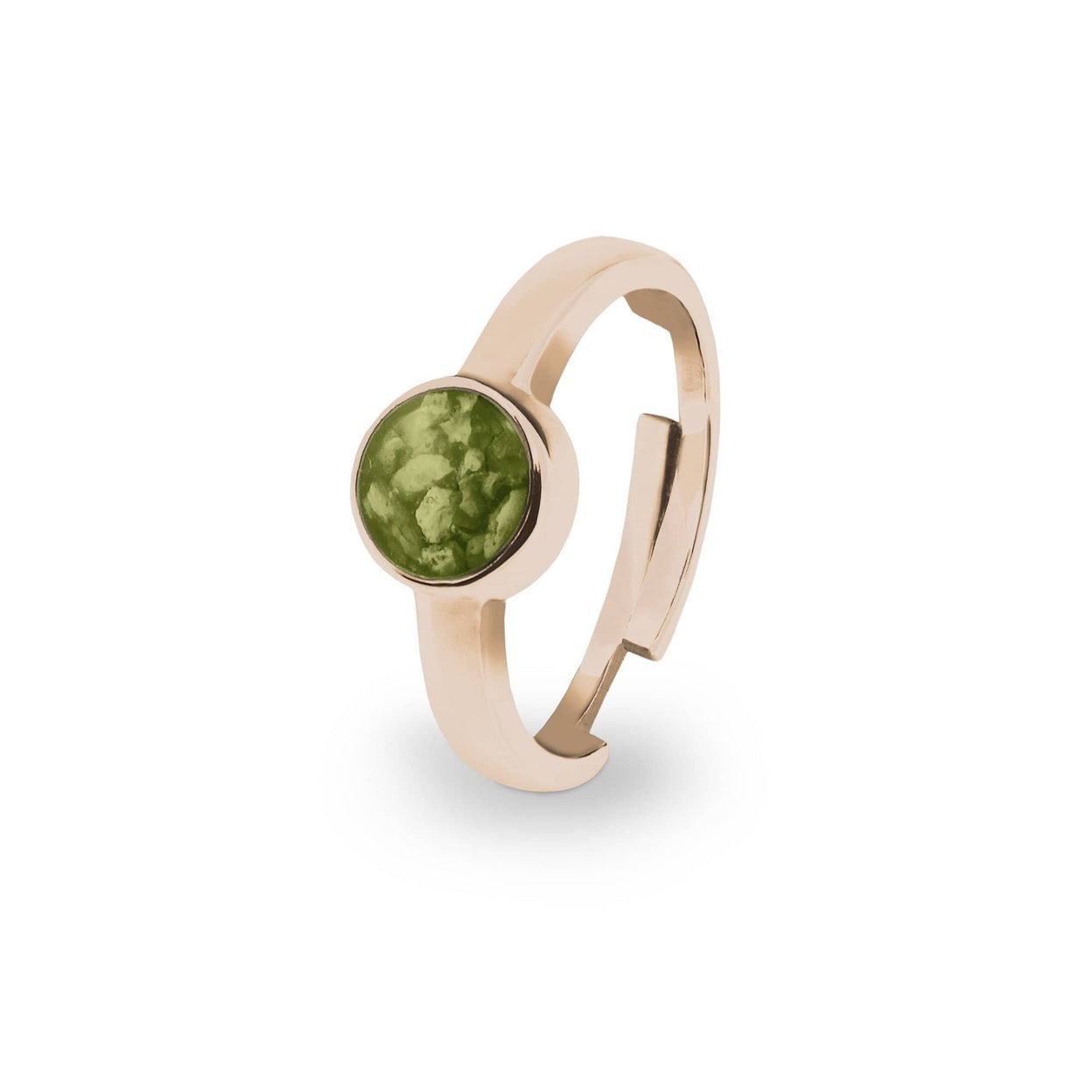 Load image into Gallery viewer, EverWith Ladies Multisize Round Memorial Ashes Ring