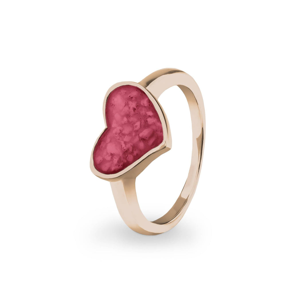 EverWith Ladies Oversized Heart Memorial Ashes Ring