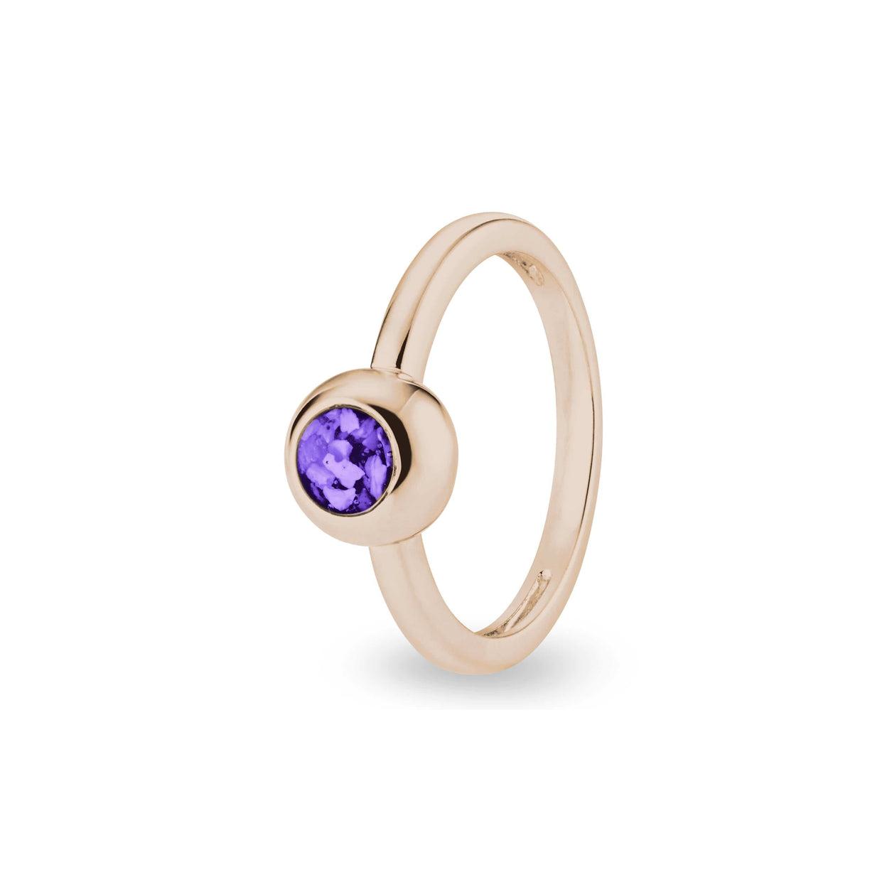 Load image into Gallery viewer, EverWith Ladies Rondure Memorial Ashes Ring