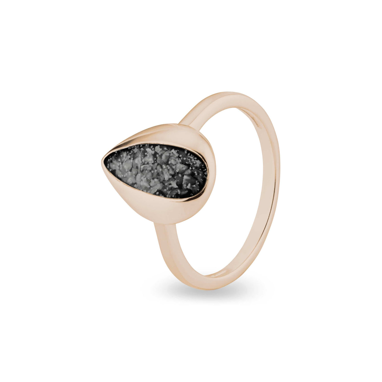 Load image into Gallery viewer, EverWith Ladies Rondure Teardrop Memorial Ashes Ring