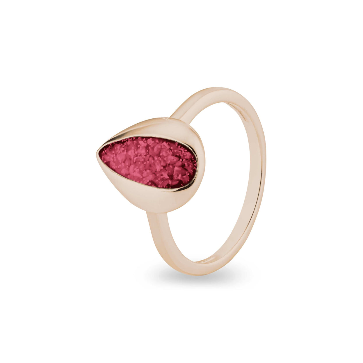 Load image into Gallery viewer, EverWith Ladies Rondure Teardrop Memorial Ashes Ring