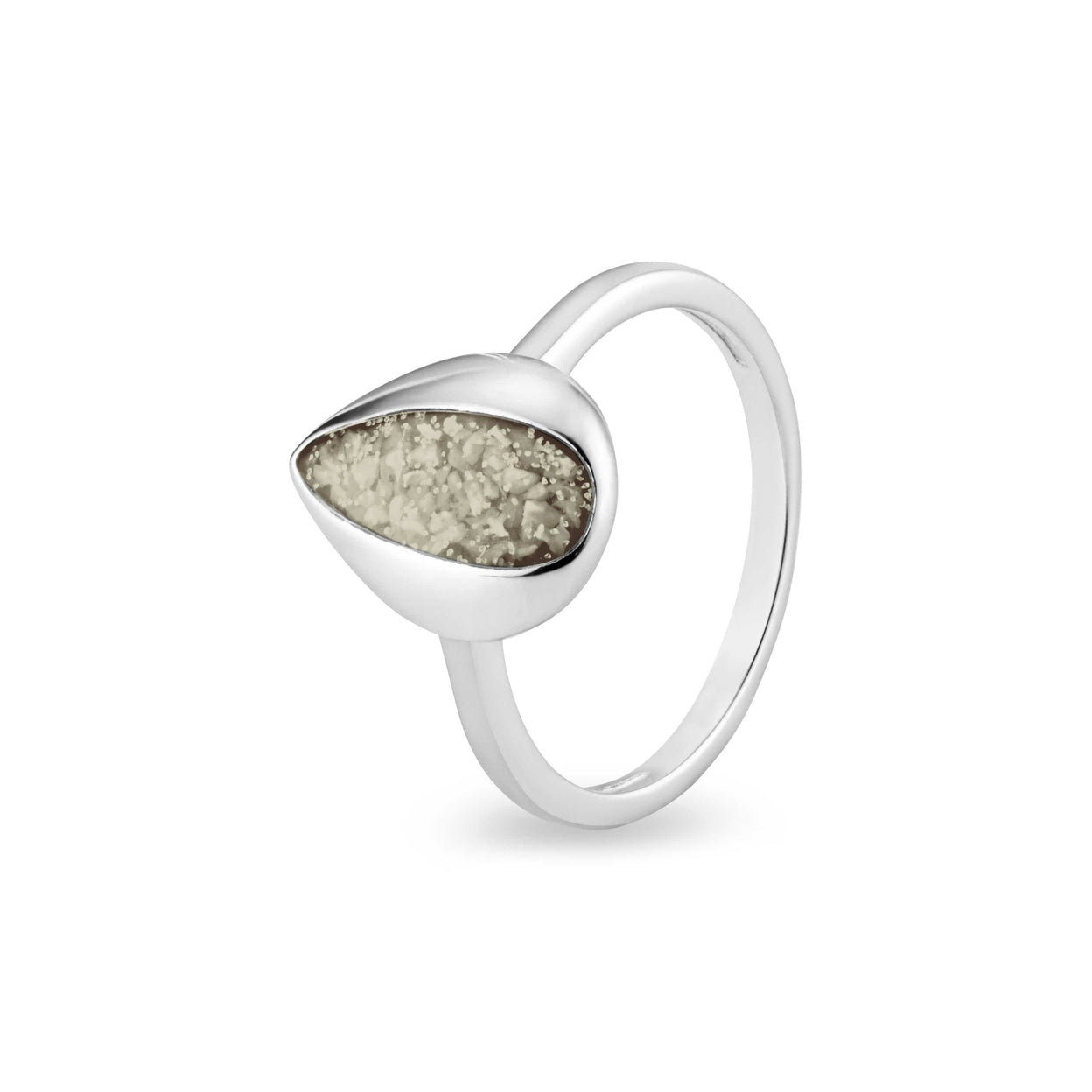 Load image into Gallery viewer, EverWith Ladies Rondure Teardrop Memorial Ashes Ring