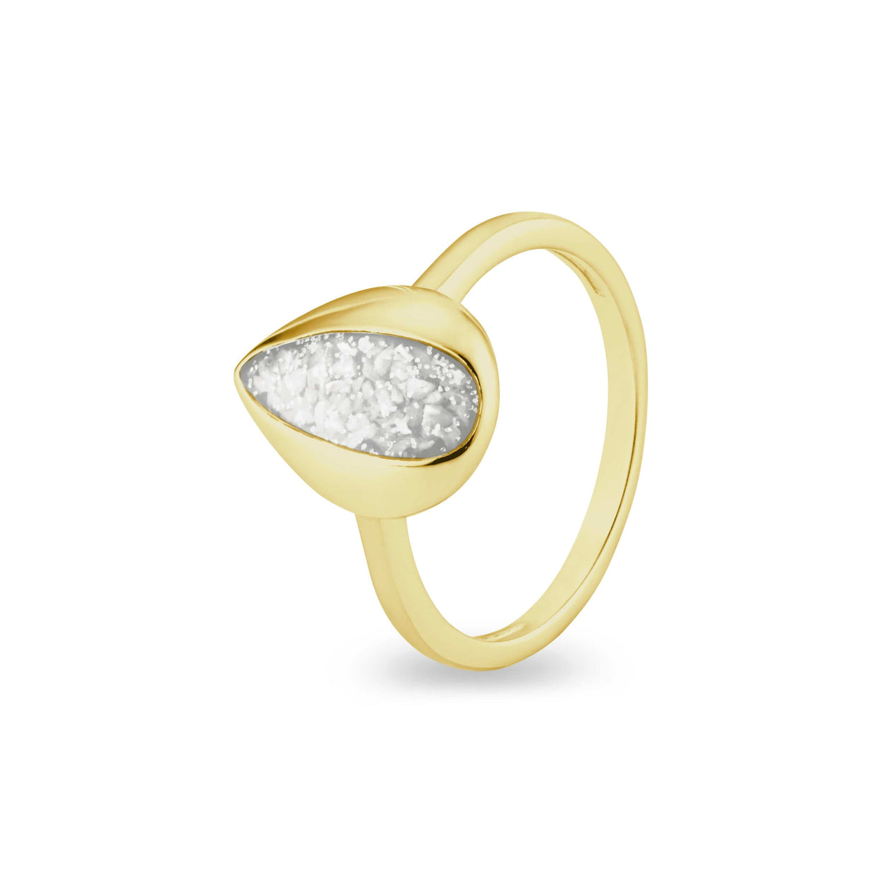 Load image into Gallery viewer, EverWith Ladies Rondure Teardrop Memorial Ashes Ring