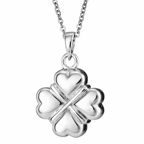 EverWith Self-fill Traditional Clover Memorial Ashes Pendant