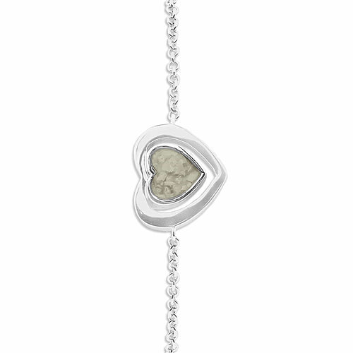 EverWith Ladies Valentine Memorial Ashes Bracelet