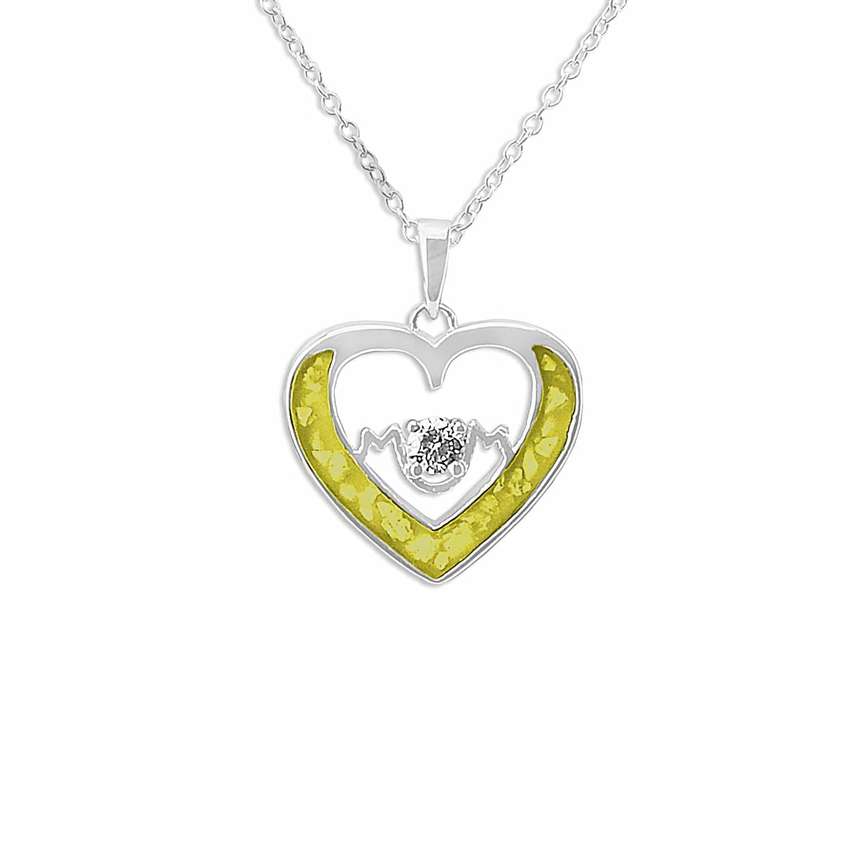 Load image into Gallery viewer, EverWith Ladies Mum Memorial Ashes Pendant with Fine Crystal