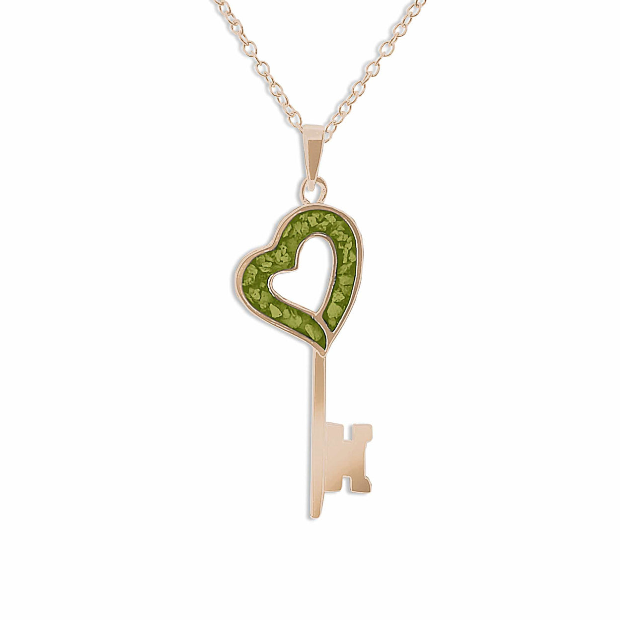 Load image into Gallery viewer, EverWith Ladies Key Memorial Ashes Pendant