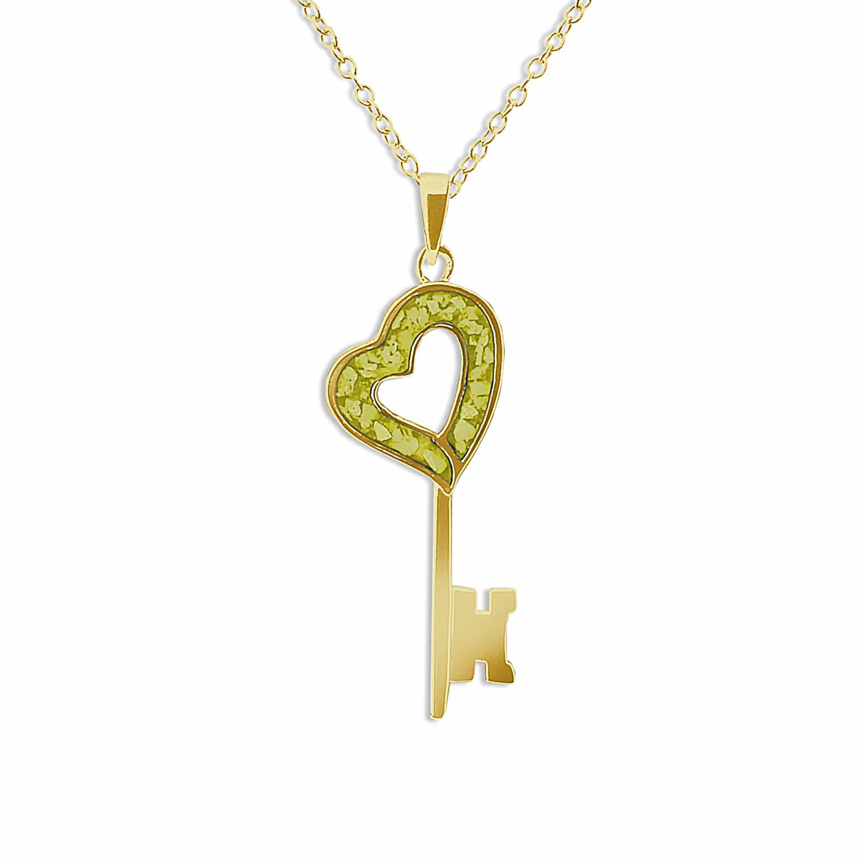 Load image into Gallery viewer, EverWith Ladies Key Memorial Ashes Pendant