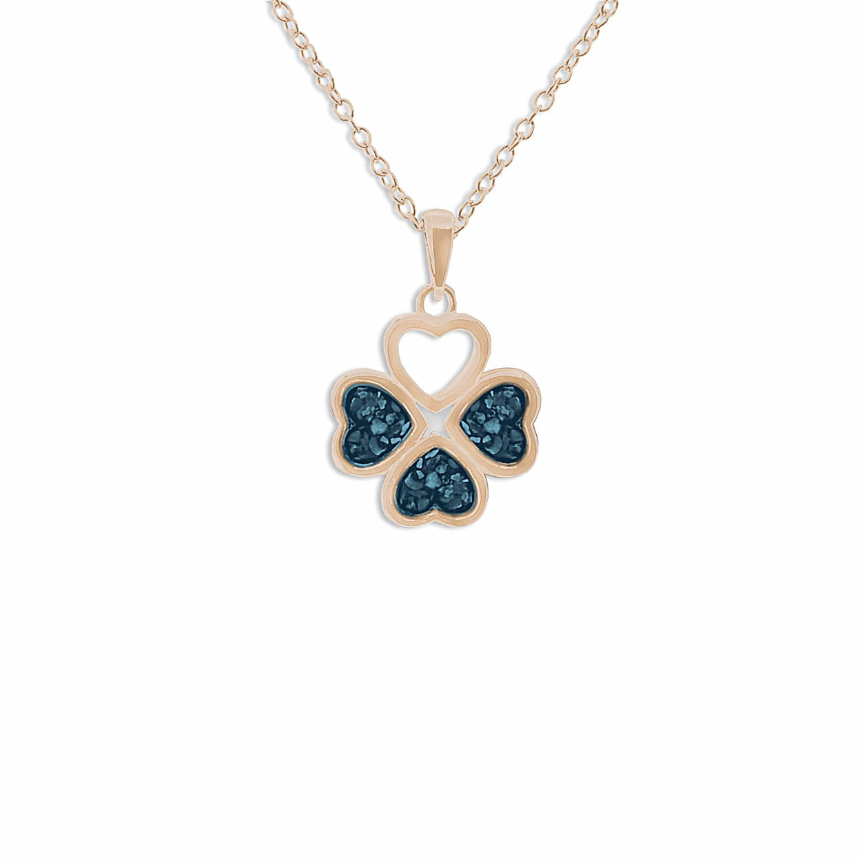 Load image into Gallery viewer, EverWith Ladies Clover Memorial Ashes Pendant