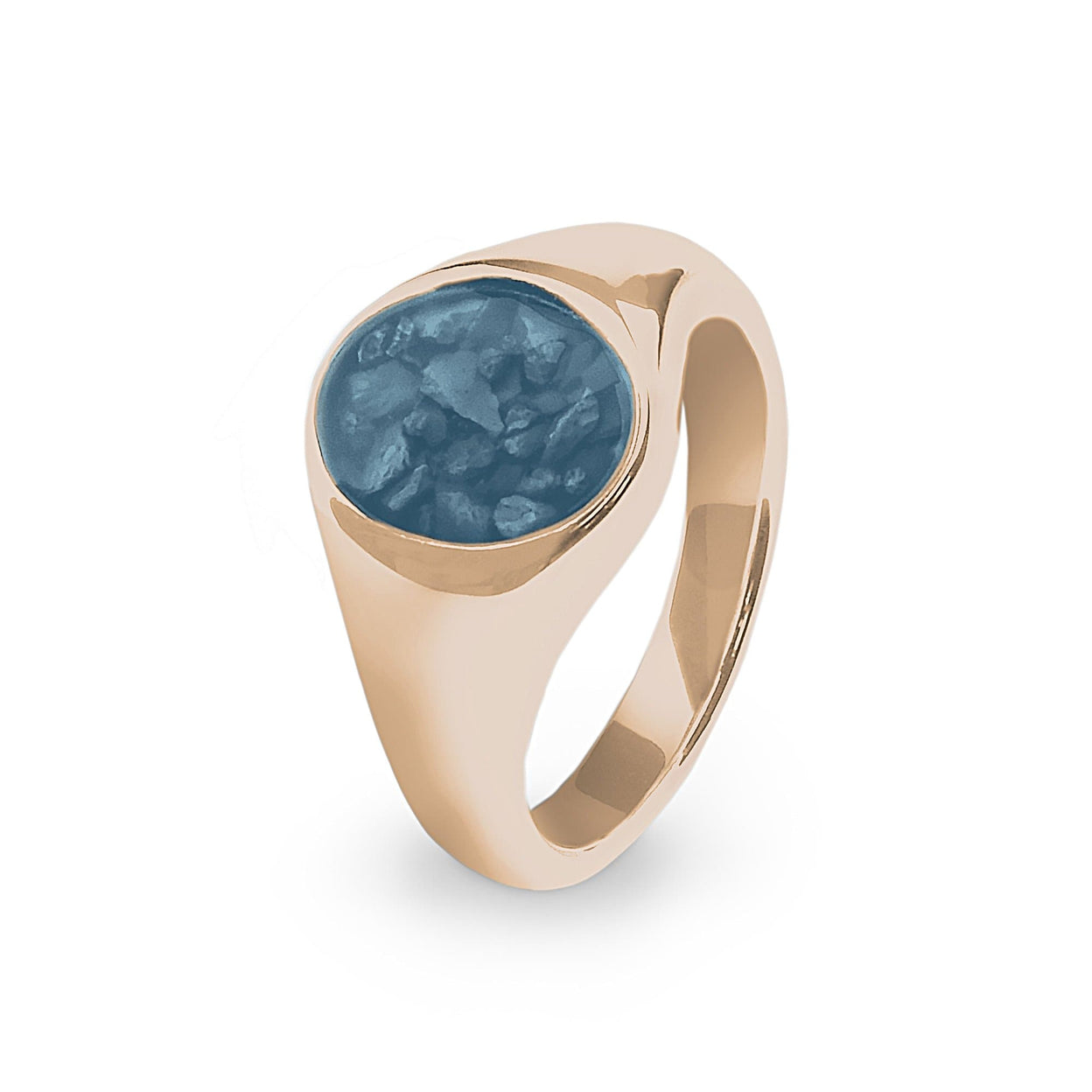 Load image into Gallery viewer, EverWith Unisex Shield Memorial Ashes Ring