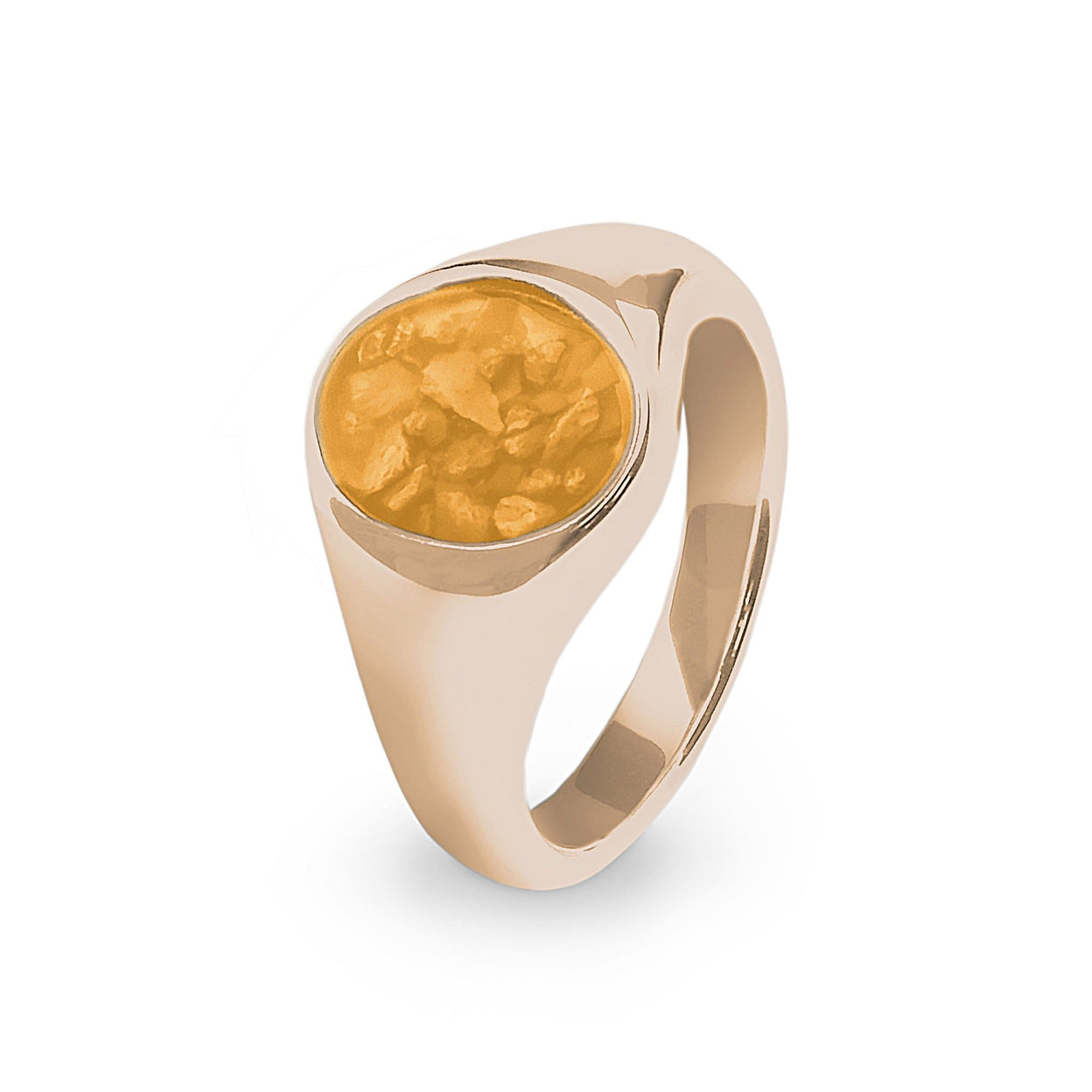 Load image into Gallery viewer, EverWith Unisex Shield Memorial Ashes Ring